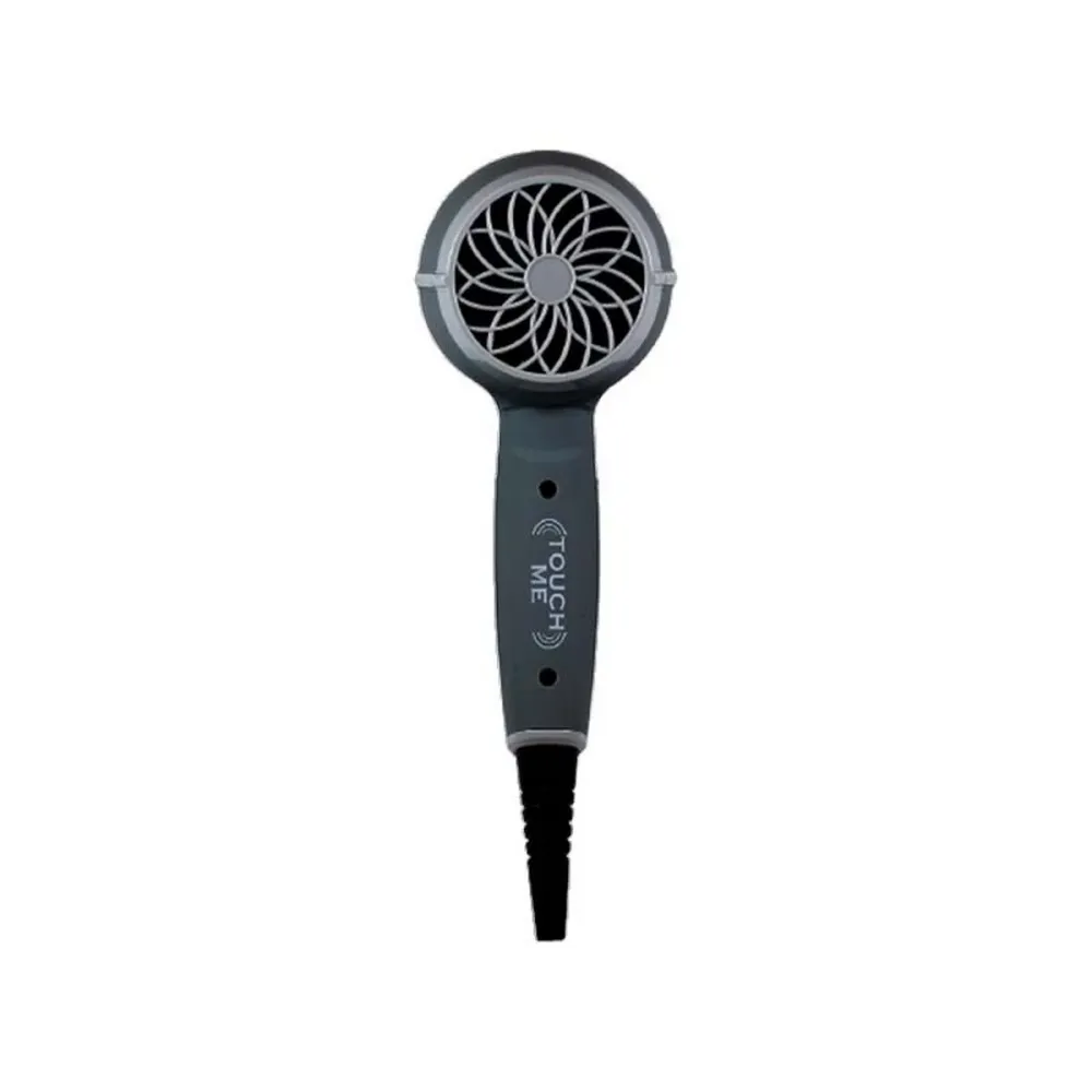 ELE.820.99.GRI - SÈCHE-CHEVEUX DE COURTOISIE SENSITIVE TOUCH 2000 W + PRISE SECTEUR GRIS ANTHRACITE