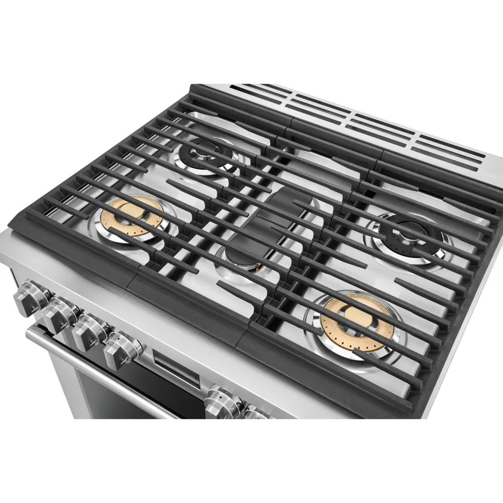 Electrolux Cuisinière amovible à biénergie de 30 po ECFD3068AS Classe Énergétique