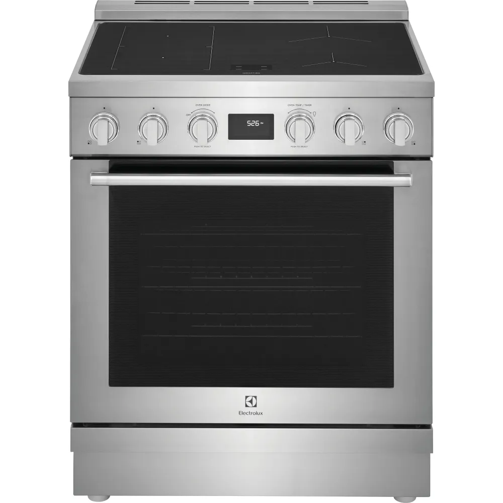 Electrolux Cuisinière amovible électrique à induction de 30 po ECFI3068AS Fonction Auto-Nettoyante