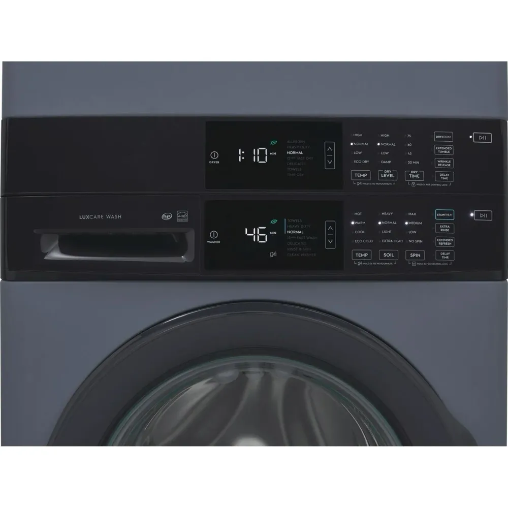 Electrolux Centre de buanderie laveuse/sécheuse superposées électrique avec LuxCare® ELTE730CAD