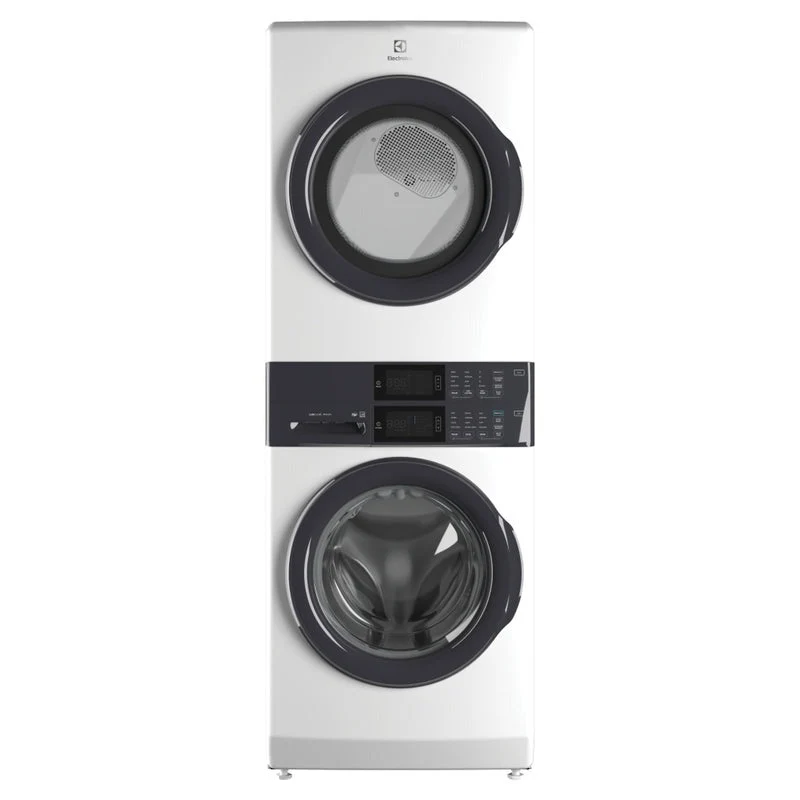 ELTE730CAW - LAVEUSE SÉCHEUSE SUPERPOSÉES - Electrolux - Laveuse/Sécheuse Superposées - Électrique - Blanc - Boîte Ouverte
