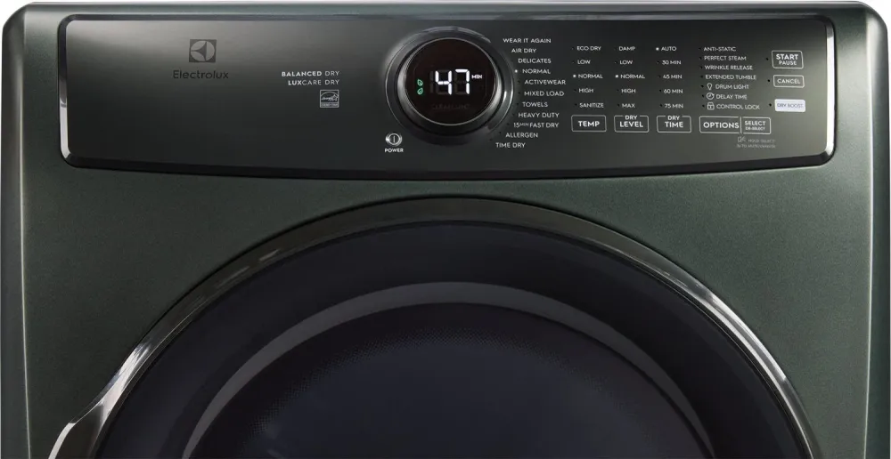 Electrolux 8 Cu. Ft. Perfect Steam™ Electric Dryer LuxCare® Dry and Instant Refresh - ELFE773CAA | Sécheuse électrique Per...