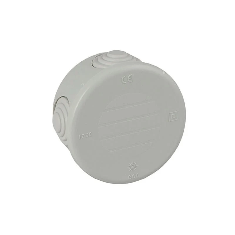 Boîte de Dérivation Étanche Ronde Ø70mm Épaisseur 35mm ELEKTRO3