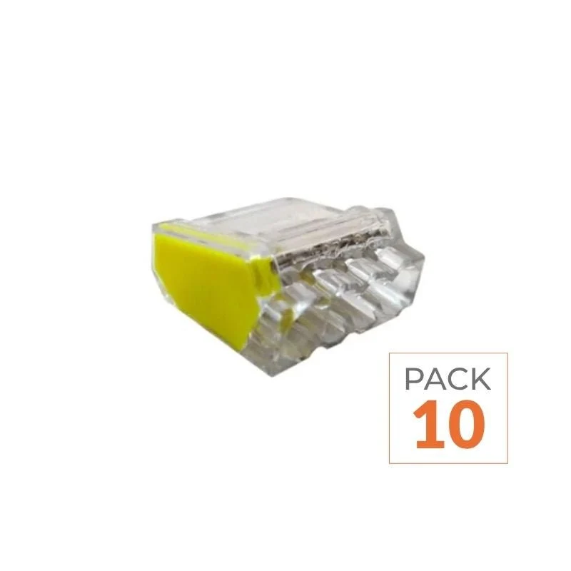 Connecteur Rapide 4 Entrées 450V 24A (Pack de 10) ELEKTRO3