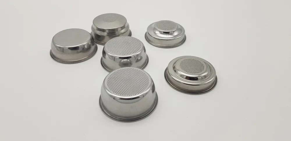 Ensemble complet 6 filtres de diamètre de 57 mm pour les machines à café Lelit