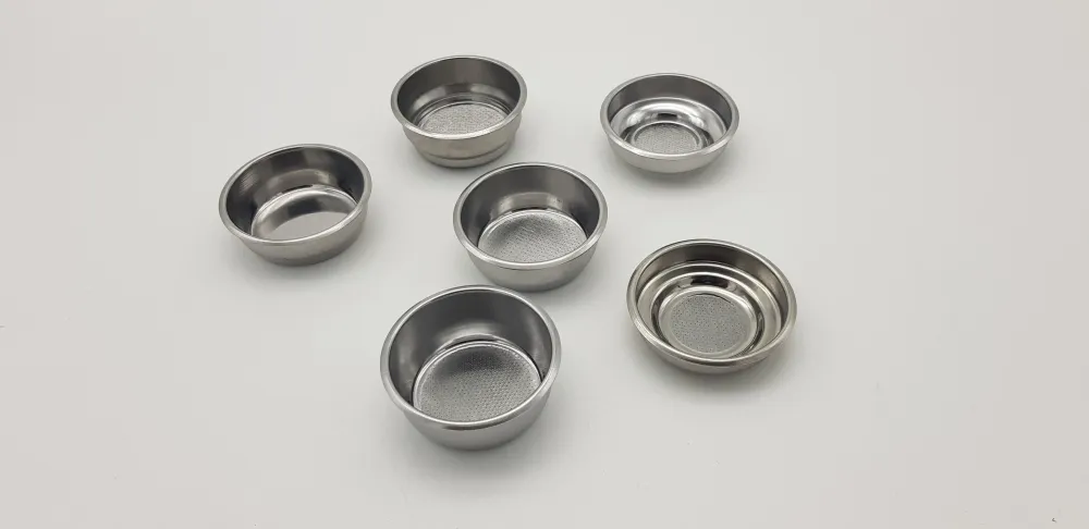 Ensemble complet 6 filtres de diamètre de 57 mm pour les machines à café Lelit