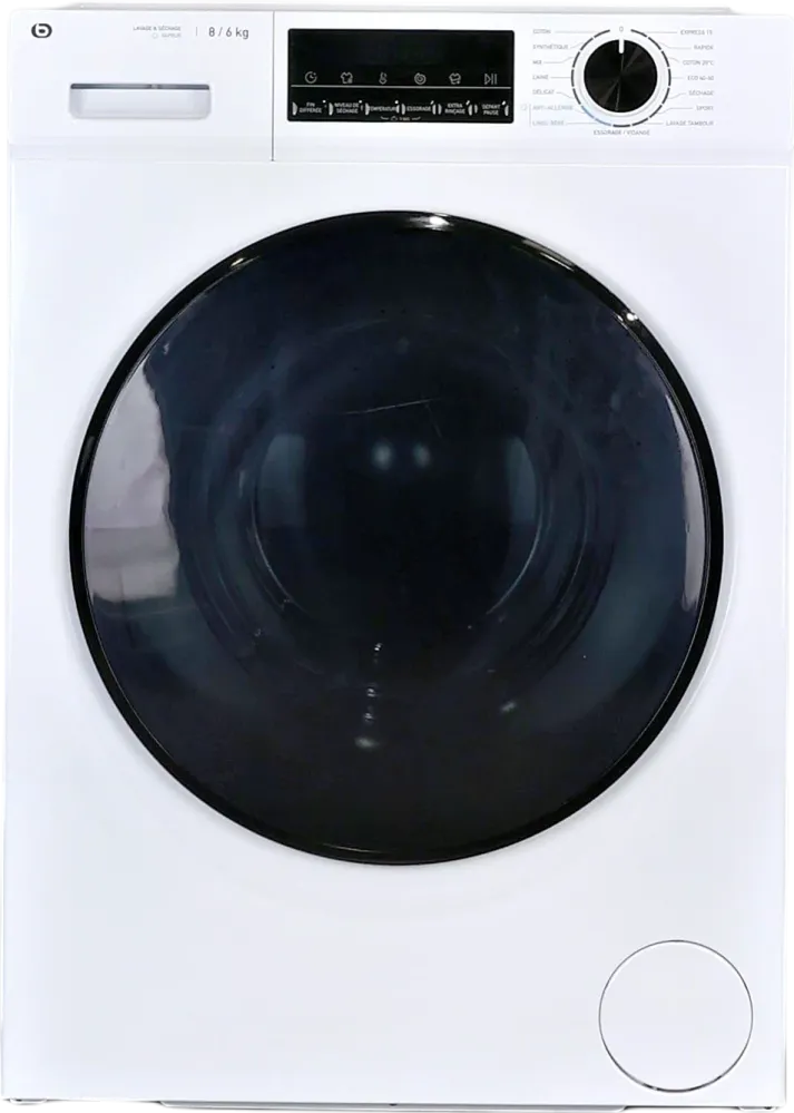 Lave-linge Sechant 8 kg Reconditionné ESSENTIEL B ELS86-2b
