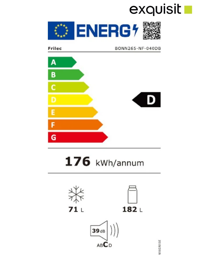 Exquisit BONN265-NF-040-DBL