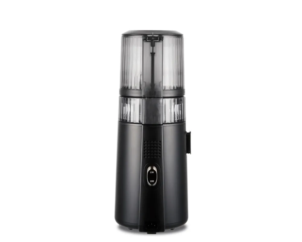 Extracteur de jus lent HUROM H70-FT, facile à nettoyer, noir mat