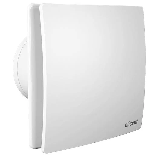 Extracteur de salle de bain Elicent Elegance 100 blanc