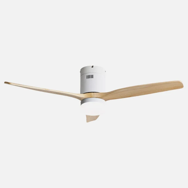 Fabrilamp ventilateur de plafond Aguilon blanc madera