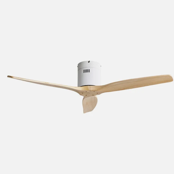 Fabrilamp ventilateur de plafond Aguilon métal blanc