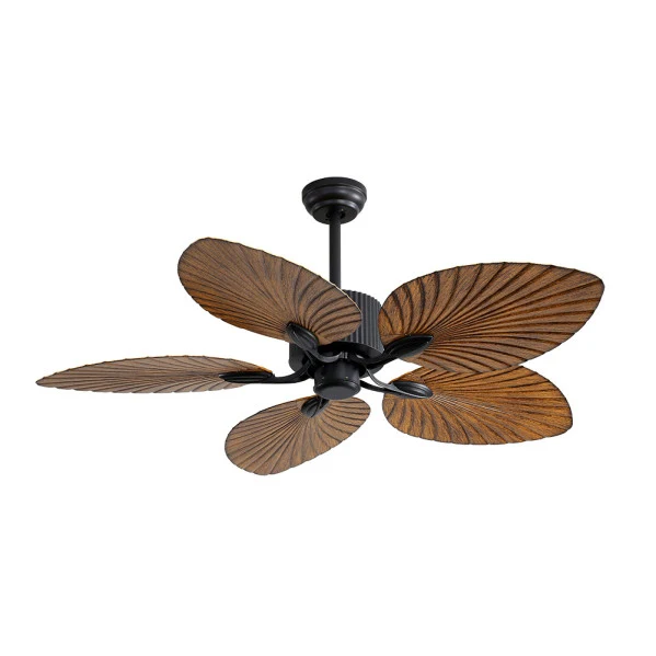 Fabrilamp ventilateur de plafond Colla métal noir