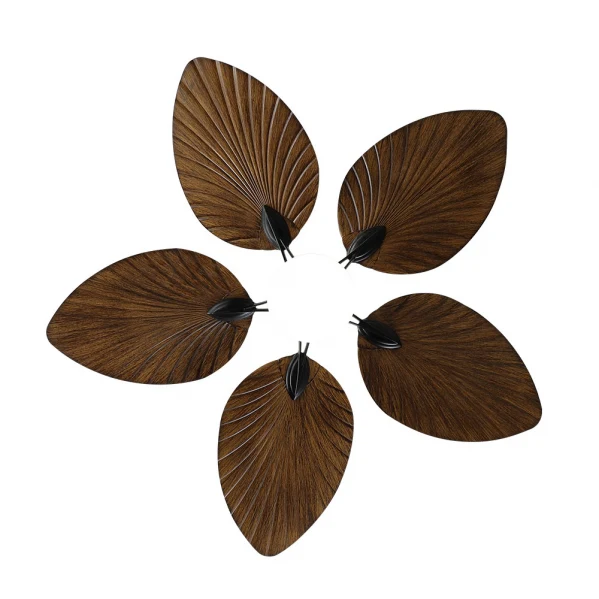 Fabrilamp ventilateur de plafond Colla métal noir