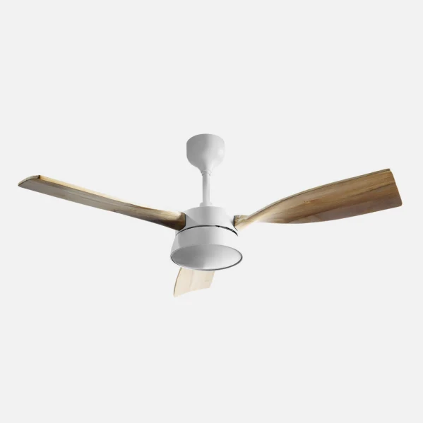 Fabrilamp ventilateur de plafond Estio métal blanc