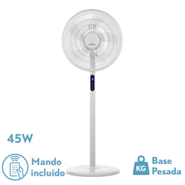 Fabrilamp ventilateur portable Icono métal blanc