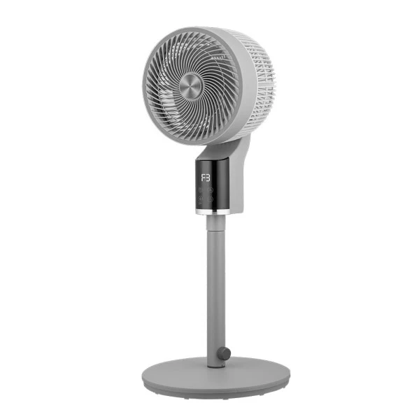 Fabrilamp ventilateur portable Persa métal gris