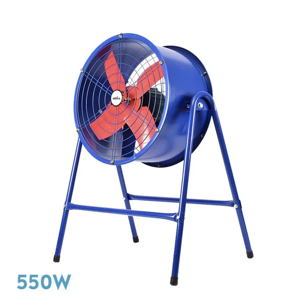 Fabrilamp ventilateur portable Torrente métal bleu