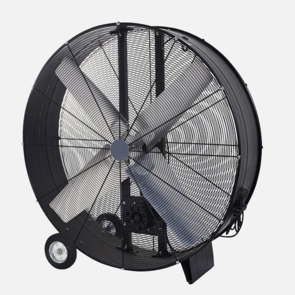 Ventilateur portable Fabrilamp Maximum en métal noir