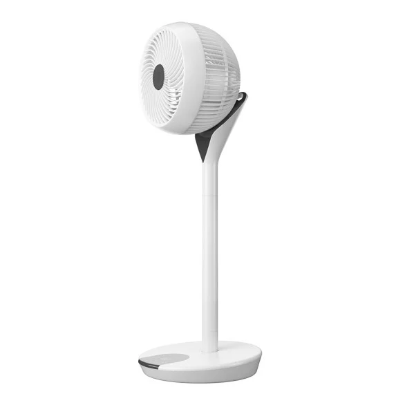 Ventilateur portable Fabrilamp en métal blanc Sintra