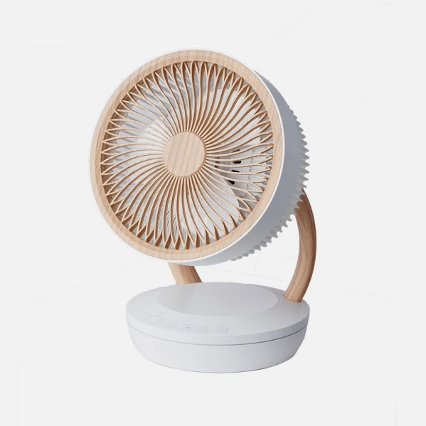 Ventilateur portable Fabrilamp Ruisenor en métal blanc