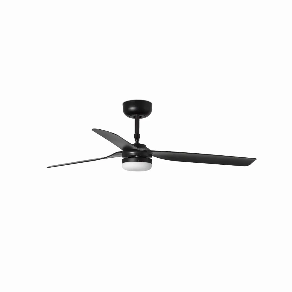 Faro PUNT M LED Black Ceiling Fan DC Motor 33815-21