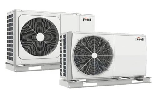 Ferroli Omnia M 3.2 Pompe à Chaleur Réversible 14 Kw 2cp000ff Monophasé Pour Installation Extérieure Avec R-32 Dc Inverter...