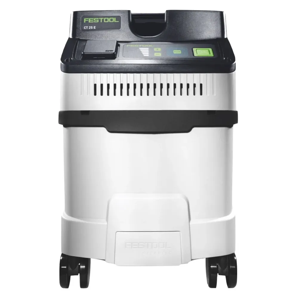 Festool CLEANTEC CT 25 E Aspirateur mobile 1200 W 25 l ( 577498 ) + Longlife Filtersack ( 577485 )