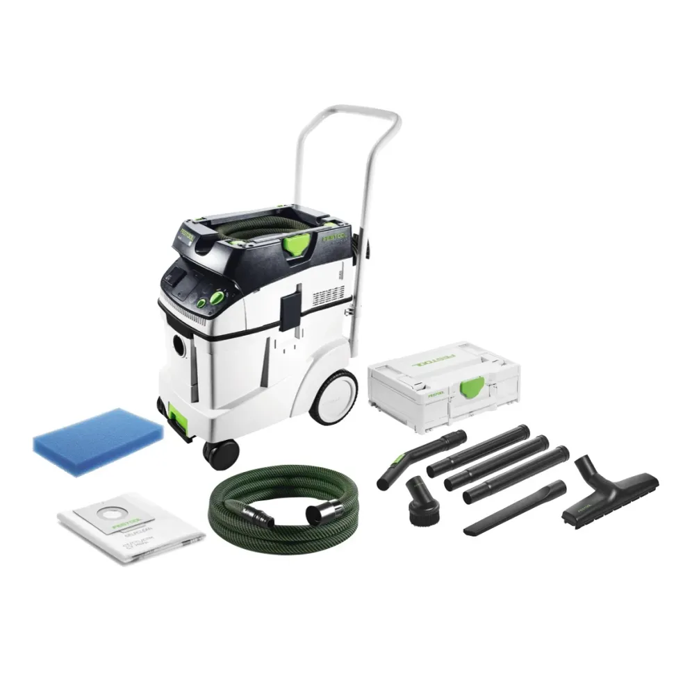 Festool CTL 48 E CLEANTEC Aspirateur mobile 48l Poussières de classe L ( 574975 ) + Kit de nettoyage