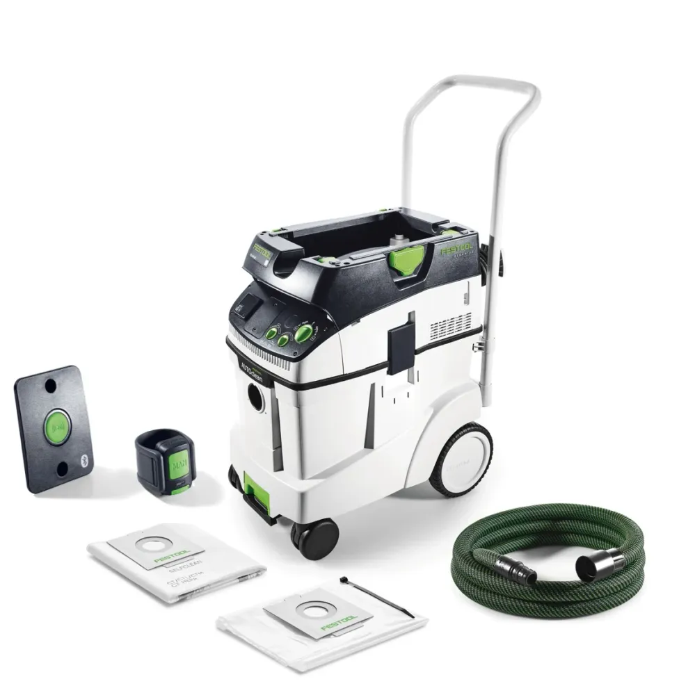 Festool CTL 48 E AC CLEANTEC Aspirateur mobile 48l poussières de classe L ( 574974 ) + Module Bluetooth
