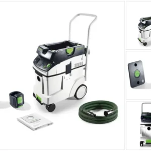 Festool CTL 48 E CLEANTEC Aspirateur mobile 48l poussières de classe L ( 574975 ) + Module Bluetooth