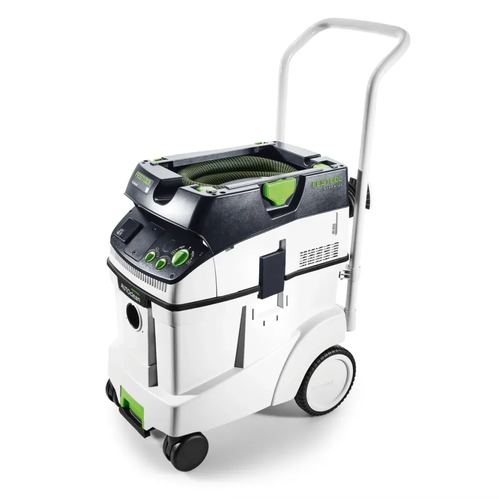 Festool CTL 48 E AC CLEANTEC Aspirateur mobile 48l poussières de classe L ( 574974 ) + Sac d'élimination des déchets ENS-CT