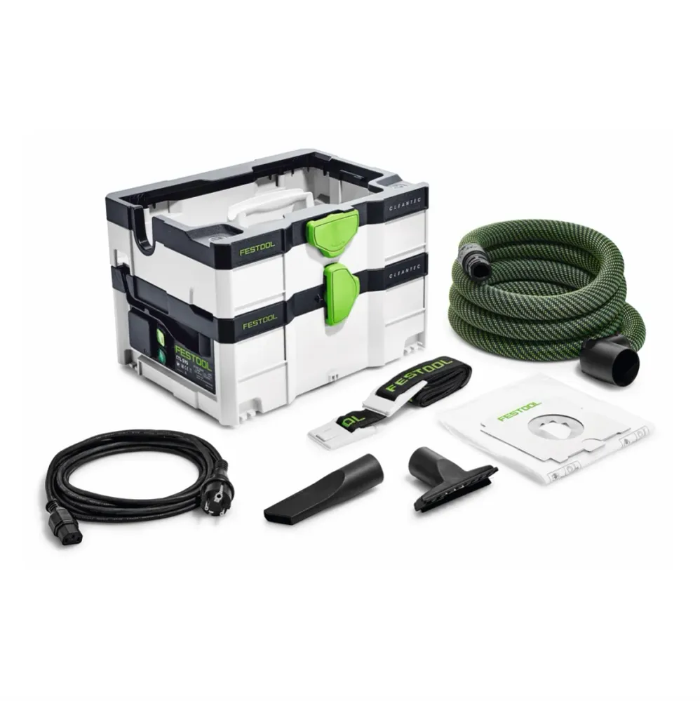 Festool CTL SYS Aspirateur avec sangle de transport, rembourrage et fente ( 575279 ) nouvelle version de ( 584173 )