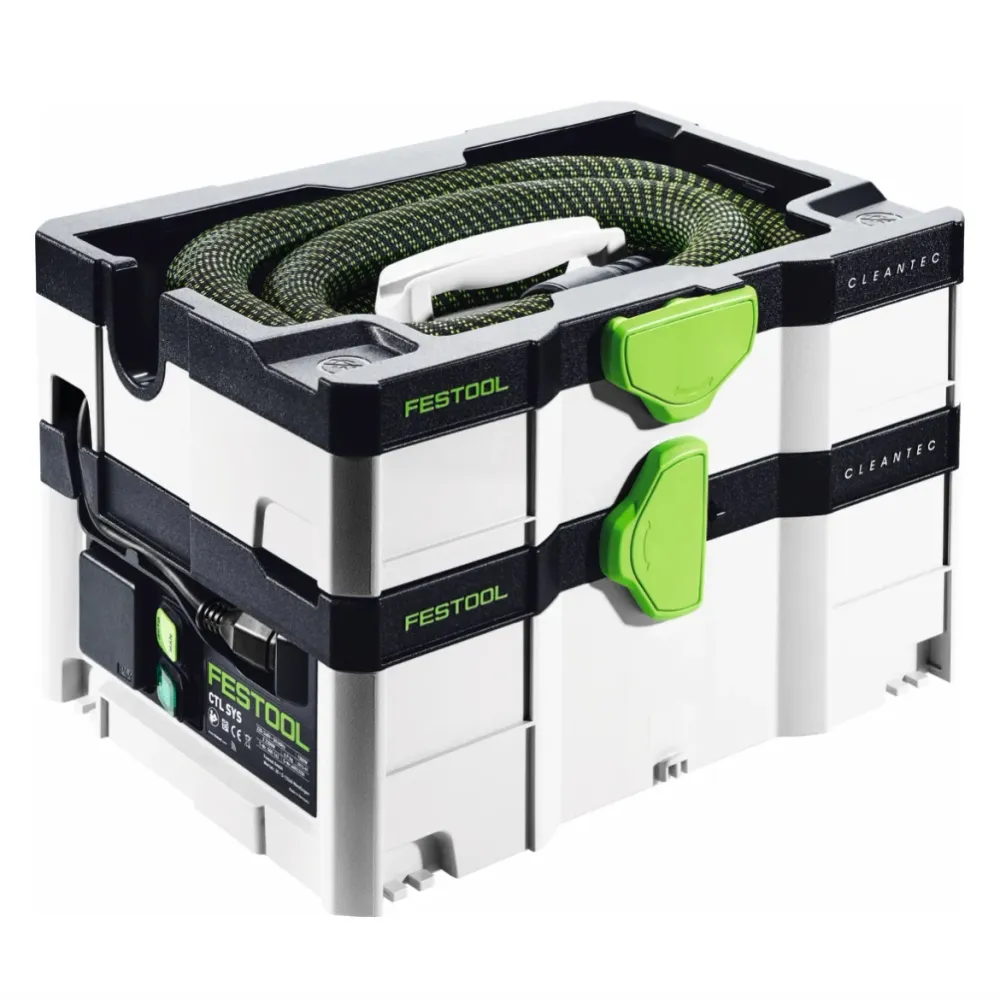 Festool CTL SYS Aspirateur avec sangle de transport, rembourrage et fente ( 575279 ) nouvelle version de ( 584173 )