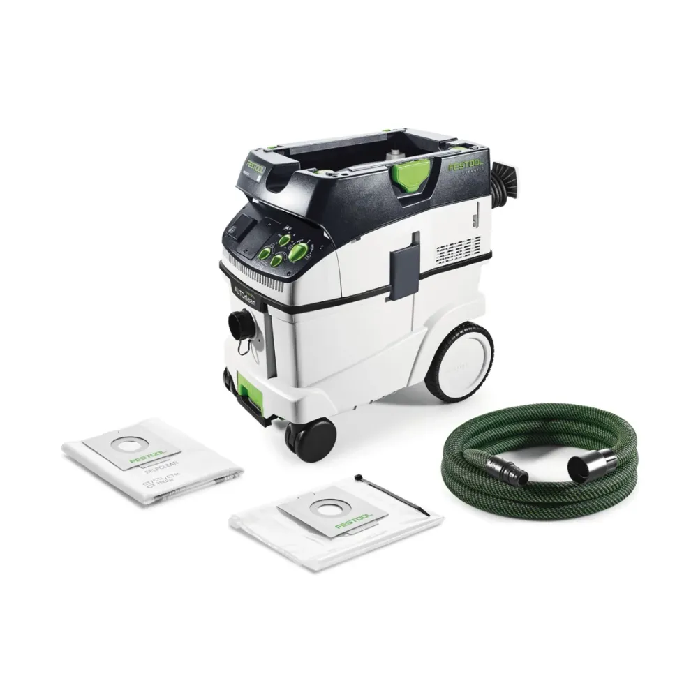 Festool CTM 36 E AC CLEANTEC Aspirateur mobile 36l de classe M ( 574983 ) + Filtres supplémentaires + Sacs d'élimination p...