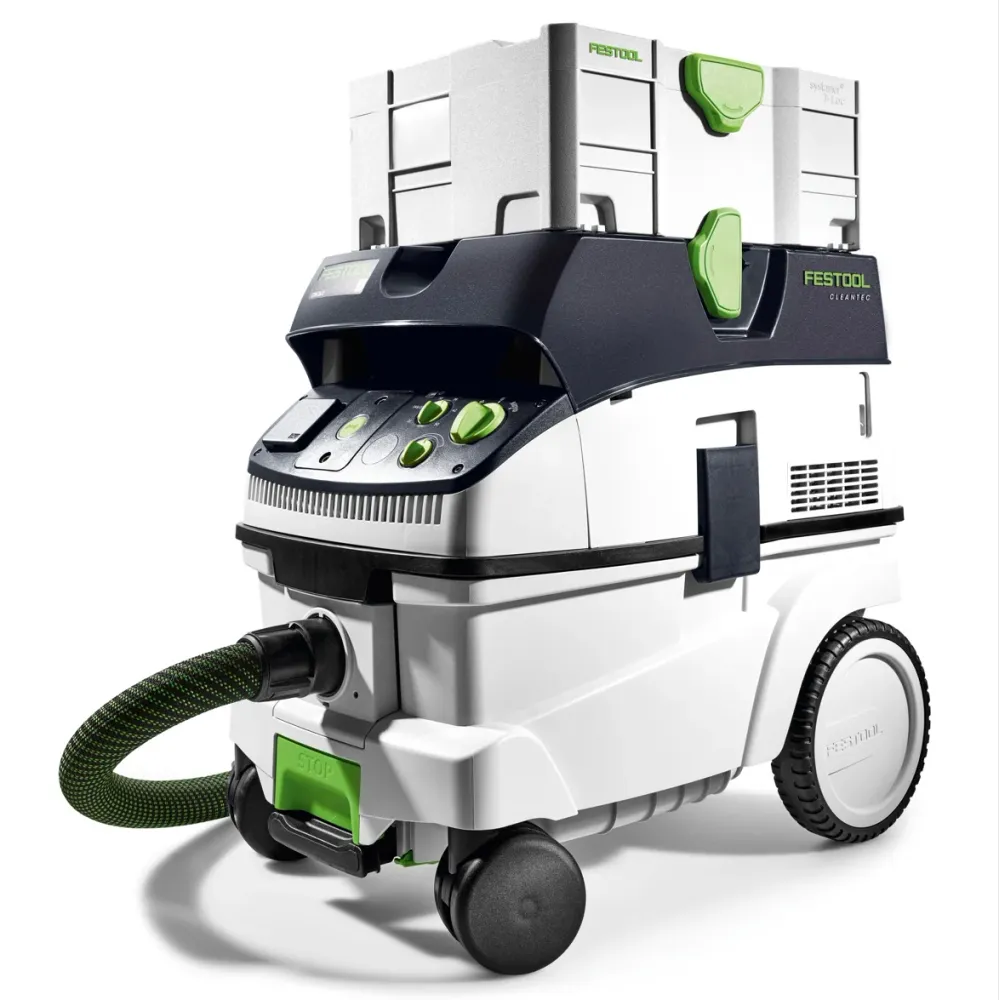 Festool CTM 26 E CLEANTEC Aspirateur mobile (574981) + Filtre cyclonique Festool CT-VA 20 CT (204083)