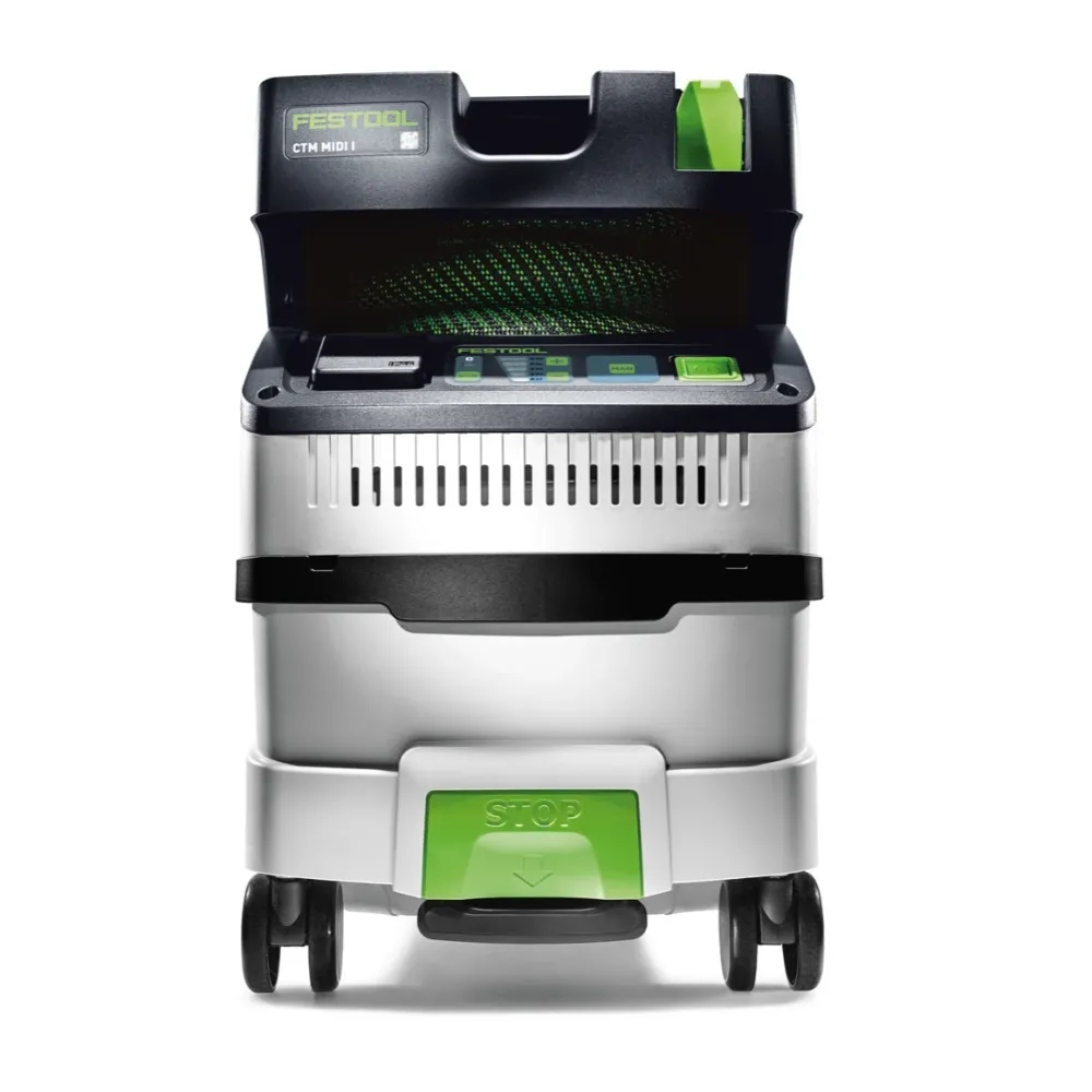 Festool CTM MIDI I CLEANTEC Aspirateur mobile classe M ( 574822 ) + Sac filtre Longlife