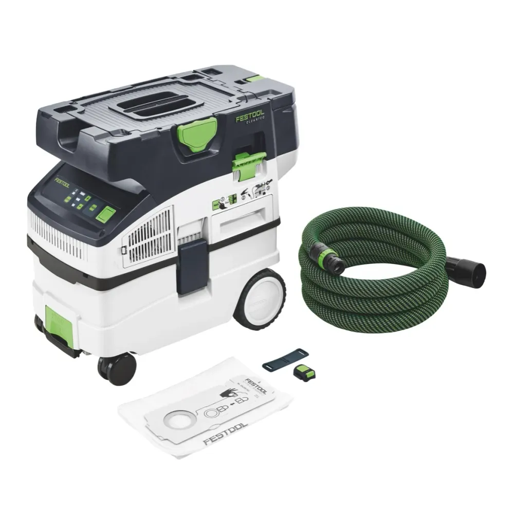 Festool CTMC MIDI I-Basic Aspirateur sans fil 36V (2x 18 V) Classe de poussière M Solo - sans batterie, sans chargeur (577...