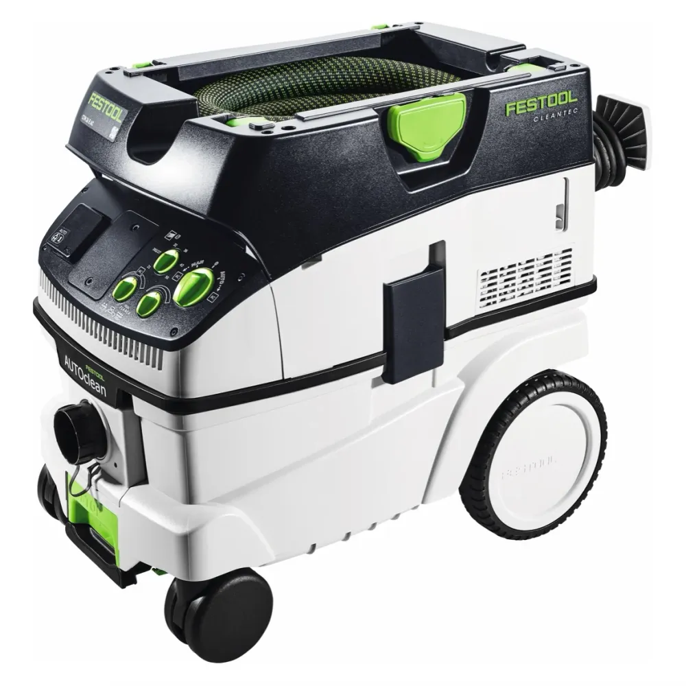 Festool Dépoussiéreur CTM 26 E AC CLEANTEC Aspirateur + Kit de nettoyage compact D 27 / D 36 K-RS-Plus + Coffret de transport