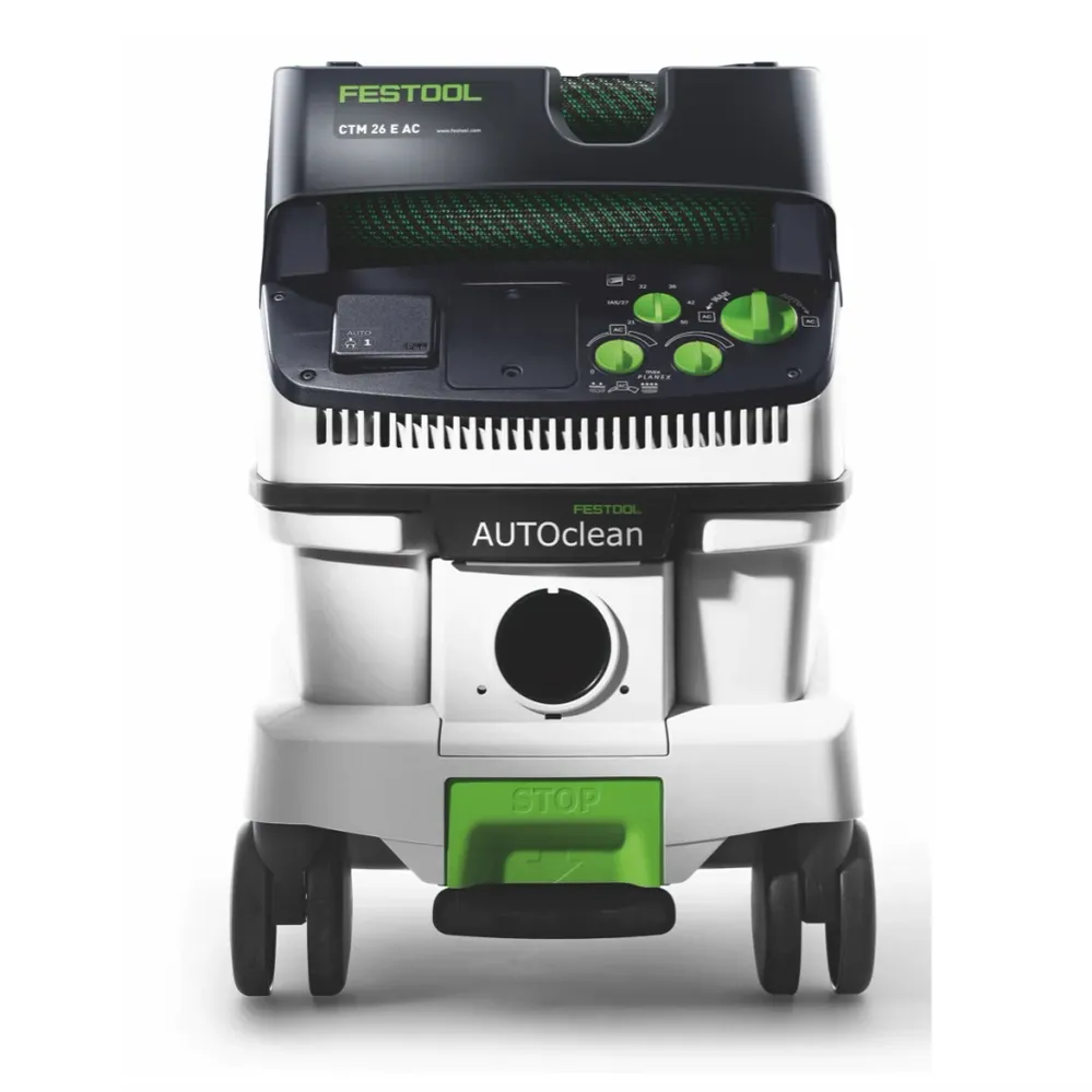 Festool Dépoussiéreur CTM 26 E AC CLEANTEC Aspirateur + Kit de nettoyage compact D 27 / D 36 K-RS-Plus + Coffret de transport