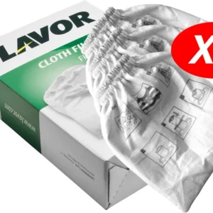 Filtre en tissu de remplacement pour pack aspirateur 'lavor'. 3 pièces