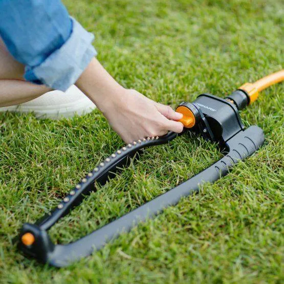 Fiskars Arroseur oscillant L, Métal - Livraison Rapide