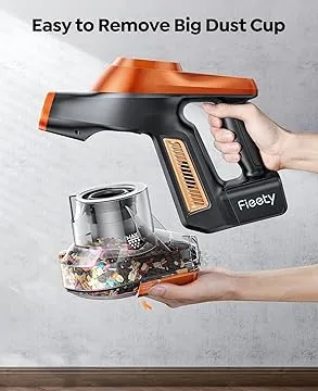 Fleety Aspirateur Balai Sans Fil Ultra 8 – Léger, Puissant et Rechargeable (Boite ouverte)