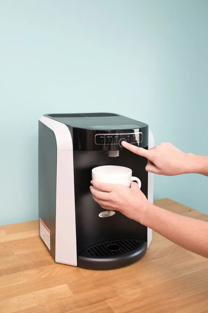 Fontaine à eau de table Polaris SECOND CHANCE, eau froide/température ambiante et eau chaude | 1 à 10 utilisateurs (5 litr...