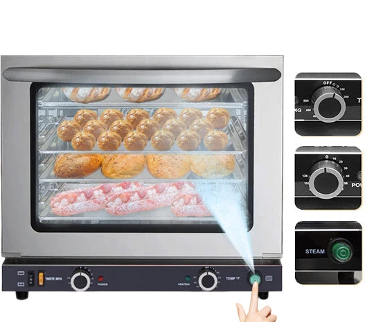 Four à convection électrique de comptoir Turbo Range - Demi-format, 66 L