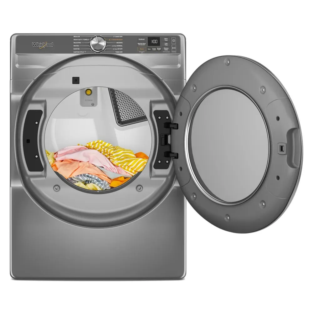 Four à convection Whirlpool Sécheuse électrique de 7,4 pi cu avec système de ventilation FreshFlow™ YWED6720RR
