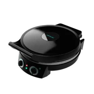 Four electrique 1800W pour pizza avec grill minuterie ouverture 180 degres Cecotec