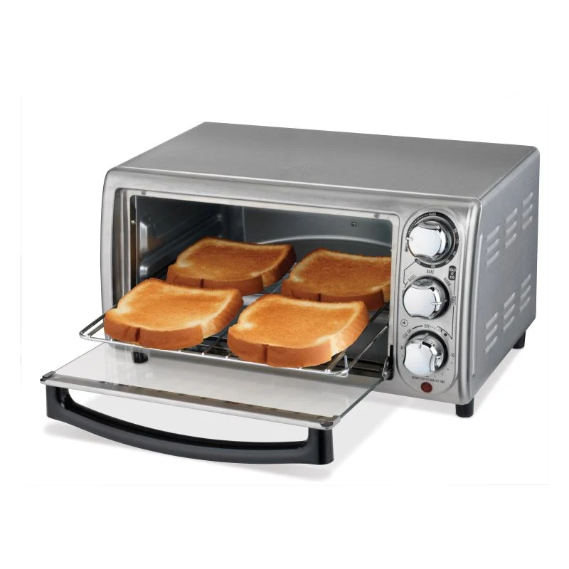 Four grille-pain, acier inoxydable, bouton analogiques, Hamilton Beach