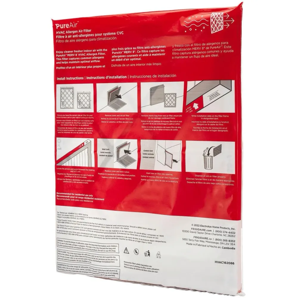 Frigidaire Accessoire pour Climatiseurs Filtre HVAC162086