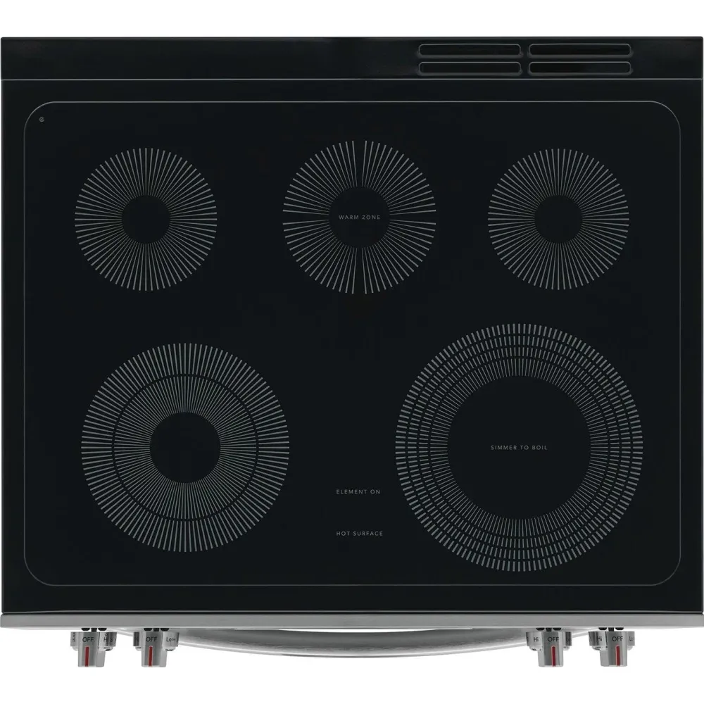 Frigidaire Gallery Cuisinière électrique autoportante de 30 pouces avec convection totale GCFE305CBF